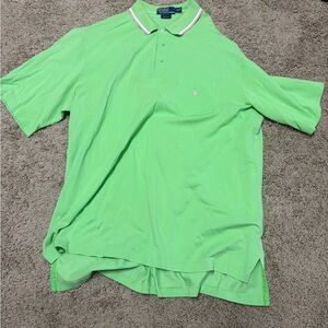 Ralph Lauren Polo Shirt Lime Green